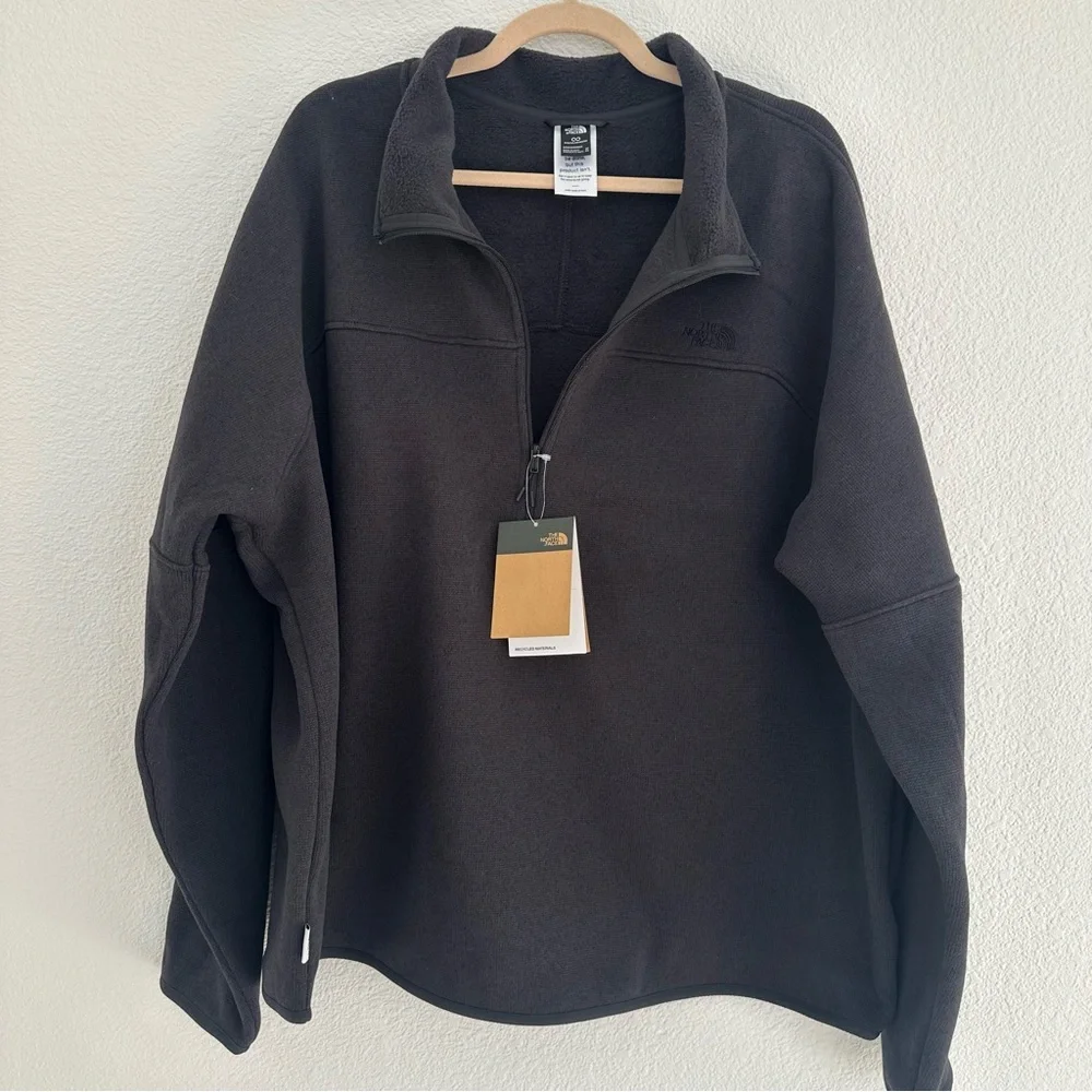 The North Face Men's Dark Half Zip‎ Sweater 2XL